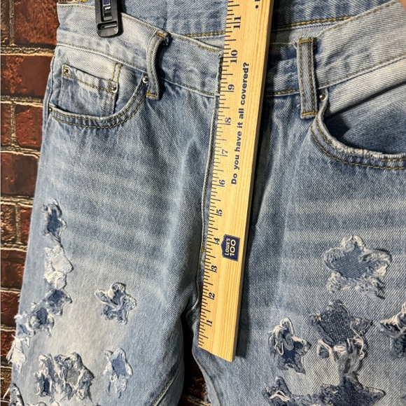 MNML Denim Star Jeans Sz 30 - Picture 7 of 8